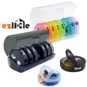 Weekly 7 Day Daily Pill Box Medicine Tablet Organizer Dispenser Container Case
