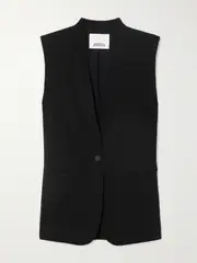 [Isabel Marant] Isabel Marant - Emara Cady Vest - Black - FR 34 FR 34 Black
