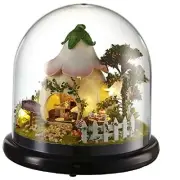 Flever Dollhouse Miniature DIY House Kit (Green's Garden)