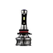 XT7 9006 / HB4 DC8-48V / 25W / 6500K / 2000LM IP67 Car LED Headlight Lamps with Blue Devil Eye Running Lamp / 6 CSP Lamps