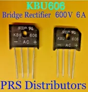 KBU606 Diode Bridge Rectifier 6A 600V 2 pieces NEW USA SELLER