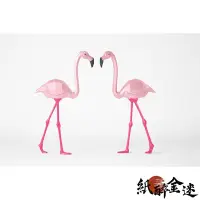 在飛比找Yahoo!奇摩拍賣優惠-下殺-【送工具包】3D立體紙模型  粉紅火烈鳥 創意動物手工