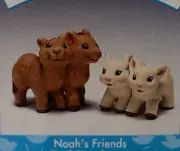 Hallmark 1997 Noah's Friends Story Time Camels & Lambs Merry Miniatures NIB