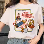LET'S SUMMON DEMONS WOMEN T SHIRT 跨境速賣通惡魔系列男女T恤