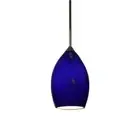 Millefiori Flowers Pendant, Blue