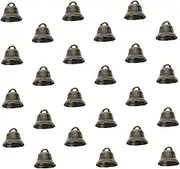 UTHCLO 100Pcs Small Decorative Bells Vintage Copper Christmas Bell Ornaments for Tree DIY Craft and Home Exquisite Detail Durable Material for Festive Celebrations