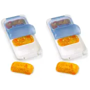 Progressive 1 Cup Freezer Portion Pod With Lid - 2 Pack