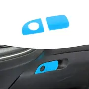 Co-pilot Storage Box Handles Switch Trim For Dodge Charger/Challenger 2015+ Blue