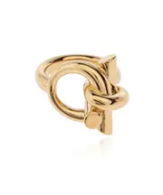 Kink shaped ring One size gold