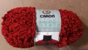 Caron Simply Soft Boucle Yarn 5 Bulky 1 Skein 38 Yards 3oz Autumn Red