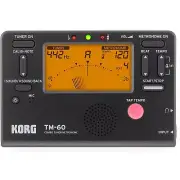 Korg TM60BK Tuner Metronome, Black