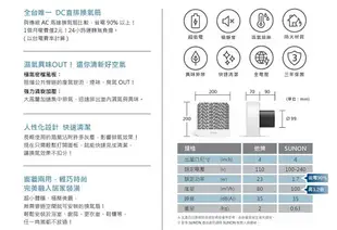 SUNON-建準 DC直流直排靜音換氣扇 BVT10A001 通風扇 換氣扇 排風扇 抽風扇 排風機