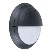 Domus Polyring Round Eyelid Polycarbonate Outdoor Bunker Light