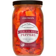 Lake Prespa Sliced Fire Roasted Red Peppers 1kg