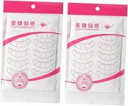 Minkissy Eyelash Positioning Pad 20 Sheets 5-point Sticker for Eye Lash Extensions