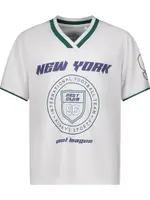 Miss Mango Girls Sports Jersey, White, Size 16