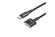 Unitek USB-C to MagSafe 3 Cable - 2m - Black Nylon Braided - Strong Magnetic