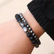 Bracelet Microset Zircon Dice Two Piece Bracelet