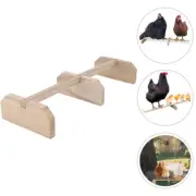 Chicken Perch Wood Stand Wooden Station Baby Swings for Hens Roosting Bars Coop