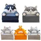 2 In 1 Kids Sofa Armchair Chair Fold Out Flip Open babies Bed Couch Toddler Sofa
