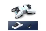 Dual Controllers Charger Fast Charging Dock Station Stand with LED For Sony PS5 Playstation 5 DualSense Controller