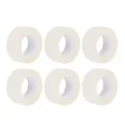 6 Pcs 1 Inch Wide 14 Yards White Masking Tape Painters Tape Rolls