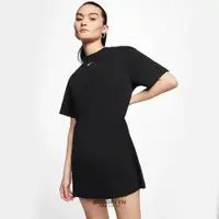 在飛比找蝦皮商城優惠-NIKE 洋裝 NSW ESS DRESS 黑白小勾 長版 