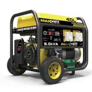 MAXWATT 7500W Open Frame Generator with Electric Start & 2 Wire Auto Start MX9000AS