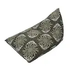 Bambury 145x105cm Zinnia Triangle-Shaped Bean Bag Moss