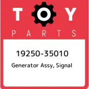19250-35010 Toyota Generator assy, signal 1925035010, New Genuine OEM Part (for: Toyota)
