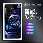 Glow Gear Wheel LED Light up Phone Case Cover for Samsung Note 20 S24 S25 Ultra