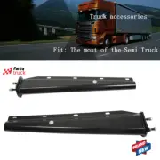 Mud Flap Hanger Set 2.5" Bolt Pattern Spring Loaded Fits For Semi Truck 30" US