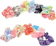 WRITWAA 12pcs Hair Scrunchies Unique Elastic Hair Bands for Women Versatile Ponytail Holders for Parties Gymnastics and Everyday Use Unicorn Party Favors