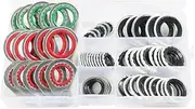 A/C O Ring Kit,Car Accessories Gasket,O Ring Assortment Kit,AC O Ring Kit,60pcs AC Seal Kit,A/C Compressor Seal Kit