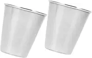 LABRIMP 2pcs Beverage Cups Tiny Juice Cups for Outdoor Use for Drinks Condiments and Portable Shot Glasses for Parties and Camping