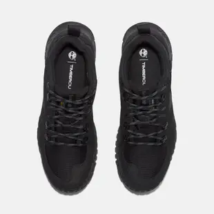 Timberland 男款黑色 Motion Scramble 防水低筒健行鞋|A6AXHW05