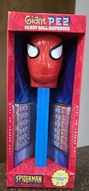 Giant Spiderman PeZ Candy Roll Dispenser
