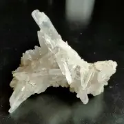 Clear Quartz Crystal Cluster Mineral Specimen 9.8cm L Reiki Meditation Rainbow