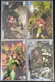 Poison Ivy/Swamp Thing #1, Lot, 4 Standard Covers, NM/Better
