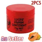 2x LUCAS' PAPAW OINTMENT 75g Pawpaw Cream Paw Paw Ointment Genuine