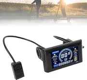Weatherproof E Cycle Control Panel, Electric S966 LCD Display Panel 24V 36V 48V 52V 60V 72V Bike Computer Replacement Parts, Electric Scooter Speedometer Odometer