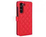 Samsung Galaxy A14 4G 5G Case,Durable PU Leather Protective Cover for Galaxy A14 4G 5G Case-Red