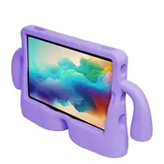Techxtras Portable Bumper Tablet Case with Handles for iPad 10.2" Lavender