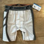 NWT Champro Sports Compression Men's Baseball Sliding Shorts, Small BPS15