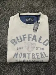 Buffalo David Bitton Montreal Sweatshirt Size M