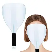 Hairspray Face Cover | Bang Baffle Face Visor Hair Tool | Face Visor Salon Face Cover, Transparent Goggles Hairspray Eye Protector, Hairdressing Hair Salon Tools