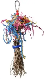 Super Bird Creations Polly Preener Small to Medium Size Bird Toy Parrot Preener