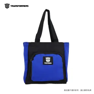 【TRANSFORMERS 變形金剛】變形金剛系列 正版授權 餐袋 便當袋 手提袋 TH-01 藍色
