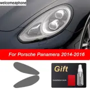 Pre-cut Headlights Smoke Paint Protection Tint Wrap Film For Porsche Panamera (for: Porsche)
