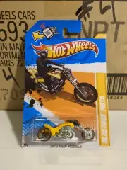 Hot Wheels 2012 Stunt - Blastous (Yellow) #41 New Models - Motorcycle